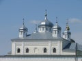 St. George monastery in the Russian town of Meshchovsk Kaluga region. Royalty Free Stock Photo